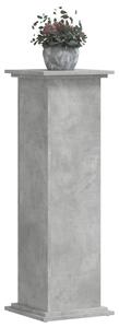 Stojan na rostliny betonově šedý 33x33x100 cm kompozitní dřevo