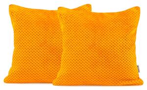 DecoKing Povlak na polštář Henry oranžová, 45x45 - 2 ks