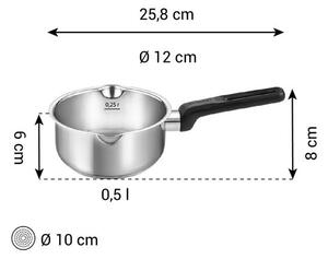 Rendlík BRAVA s oboustrannou nálevkou ø 12 cm, 0,5 l