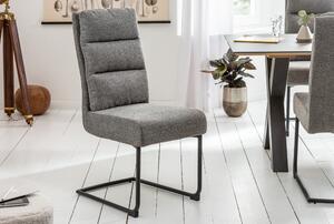 Massive home | Moderní jídelní židle, šedá Melon - sada 2 kusů MH404610