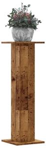 Stojany na rostliny 2 ks old wood 30x30x95 cm kompozitní dřevo 3307880