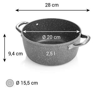 Kastrol i-PREMIUM Stone ø 20 cm, 2,5 l