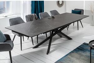 Massive home | Rozkládací jídelní stůl Euphoria grafitový design 40645