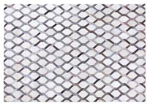 Šedý geometrický koberec 140x200 cm AYDIN