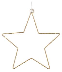 Sirius, Závěsná dekorace Liva Star, hvězda | zlatá