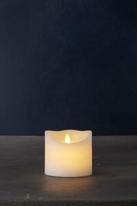 Sirius, LED svíčka Sara Exclusive, ø10 x 10,4 cm | bílá