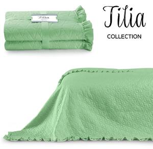 AmeliaHome Přehoz na postel Tilia mentolově zelená Rozměr: 170x210