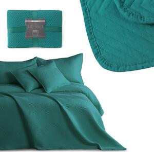 DecoKing Přehoz na postel Messli, oceán zelená Rozměr: 170x210
