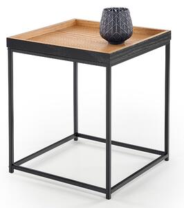 Konferenční stolek YOVO přírodní/černá