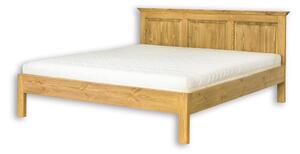 Massive home | Dřevěná postel Corona I BED01 světlý vosk 90 x 200 cm