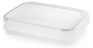 Dóza dvoupatrová FRESHBOX 1,0 l, obdélníková