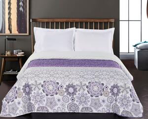 DecoKing Přehoz na postel Alhambra purpurová/fialová Rozměr: 260x280