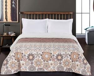 DecoKing Přehoz na postel Alhambra hnědá/oranžová Rozměr: 170x210