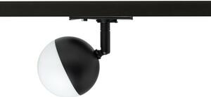 RED - DESIGN RENDL RENDL LYRA svítidlo pro jednookr. lištu černá mléčný akryl 230V LED 5W 3000K R14427