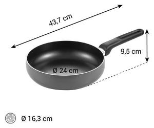 Pánev hluboká zaoblená BRAVA ø 24 cm