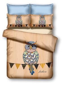 FLHF Povlečení z mikrovlákna - Owls Autumnstory - 200x220 cm