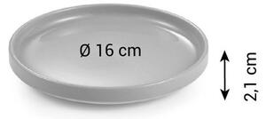 Talíř TAVERNE ø 16 cm, mocca