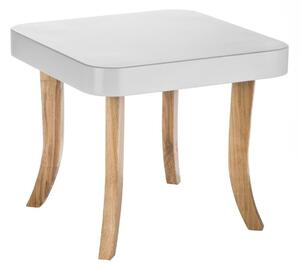 Dětský čtvercový stůl dřevěné nožičky