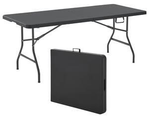 Bufetový stůl XL skládací černý