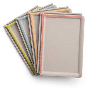 Krájecí desky se stojánkem COMPACT, 4 ks, propojitelné