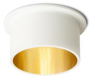 RED - DESIGN RENDL RENDL ORTA zápustné svítidlo bílá/zlatá 230V GU10 9W R14250