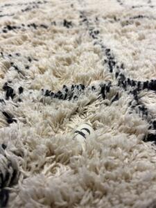 Broste, Bavlněný kusový koberec Janson, 140 x 200 cm | béžová