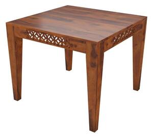Massive home | Jídelní stůl 80x80 z masivního palisandrového dřeva Massive Home Rosie ROS001 Natural