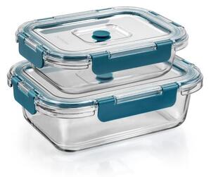 Vakuová dóza skleněná 4FOOD 0,6 l