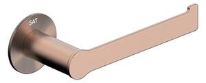 Držák toaletního papíru SAT Cool broušená rose gold SATDCO26BRG