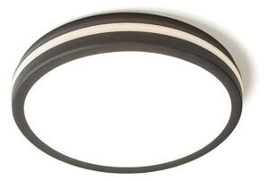 RED - DESIGN RENDL RENDL SONO 40 přisazené svítidlo černá plast 230V LED 40W IP65 3000K/4000K/6000K R14300