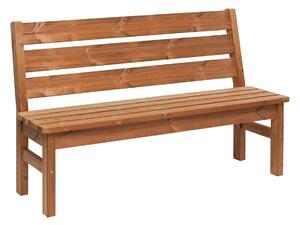 Zahradní lavice dřevěná PROWOOD - Lavice LV1 145 - FACELIFT - opěradlo 3 prkna