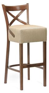 Retro jídelní židle Vento (i s područkami nebo barová) Potah: Látka, Varianta: Klasická židle bez područek