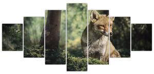 Obraz lišky (210x100 cm)