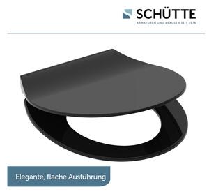 Schütte Záchodové prkénko SLIM (černá) (100285013001)