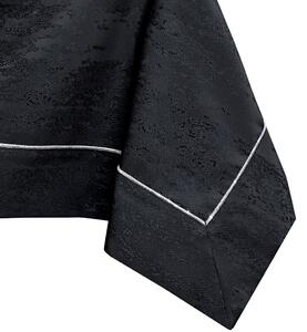 AmeliaHome Ubrus VESTA s manžetou okrasná, černá Rozměr: 120x200