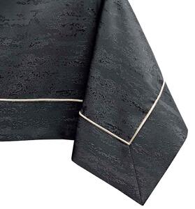 AmeliaHome Ubrus VESTA s manžetou okrasná, tmavě šedá Rozměr: 110x200