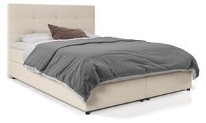 Designová postel MALIKA - 200x200, černá