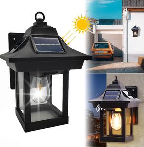 Bluegarden Toolight, nástěnná LED solární lampa 4W P60168, černá, OGR-05688