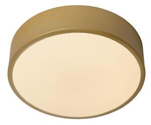 LUCIDE 79185/20/02 UNAR stropní svítidlo D200mm LED 12W/580lm 2700K mosazná, opálová, switchdimmer
