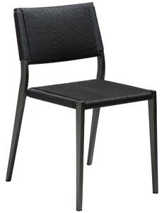 ​​​​​Dan-Form Černá kovová jídelní židle DAN-FORM Loop