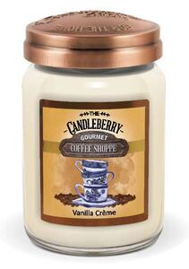 Candleberry - vonná svíčka Coffee Shoppe, Vanilla Créme 624g