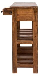 Massive home | Konzolový stolek z palisandrového dřeva Massive Home Irma III SCT322 Only Stain