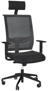 Narbutas Černá kancelářská židle EVA.II