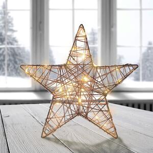 TUTUMI - LED podsvícená hvězda 23 cm
