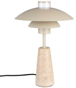 Béžová kamenná stolní lampa ZUIVER COLE