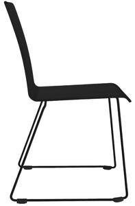 Narbutas Černá konferenční židle MOON Wood