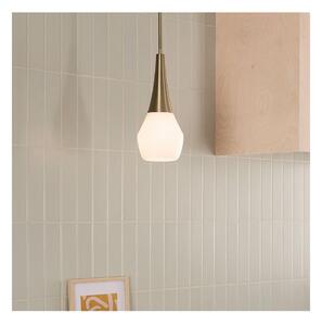 Kichler KL-DEELA-P-CPZ - Lustr na tyči DEELA 1xE27/60W/230V pr. 17,8 cm mosaz