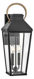 Hinkley HK-DAWSON-L - Venkovní nástěnné svítidlo DAWSON L 2xE14/40W/230V IP44