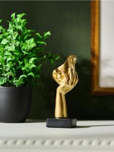 Sinsay - Stojící dekorace – socha ruky s obličejem - černá