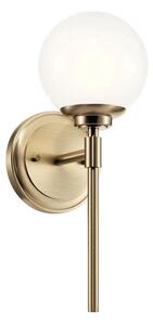 Kichler KL-BENNO1-CPZ - LED Koupelnové svítidlo BENNO 1xG9/3W/230V IP44 mosaz